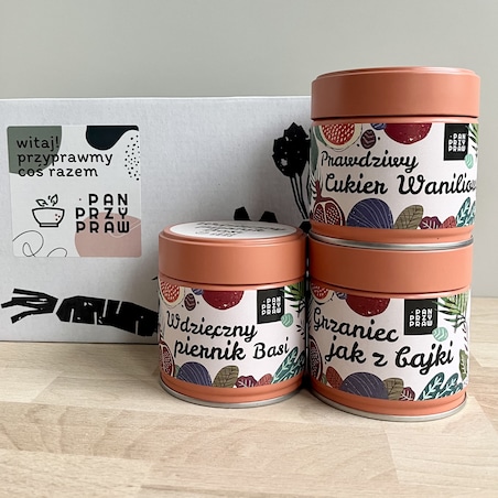 Zestaw do Słodkich Wypieków CUKIER TRZCINOWY