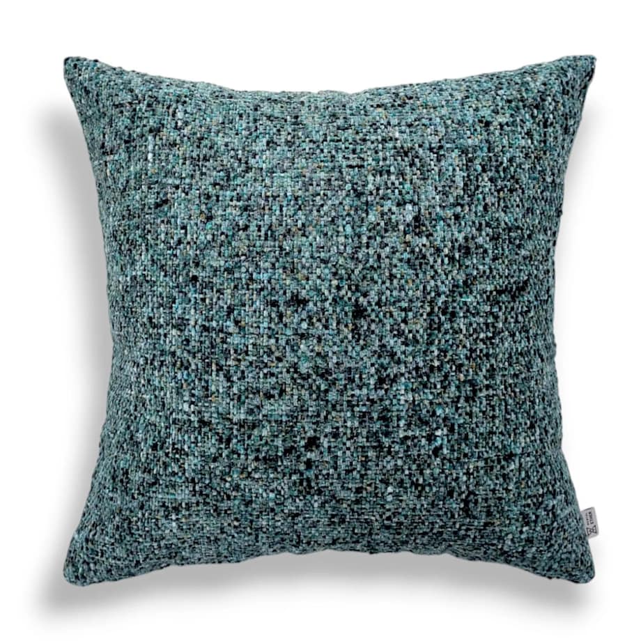 Morska poduszka dekoracyjna 45x45 Fiord - morska zieleń