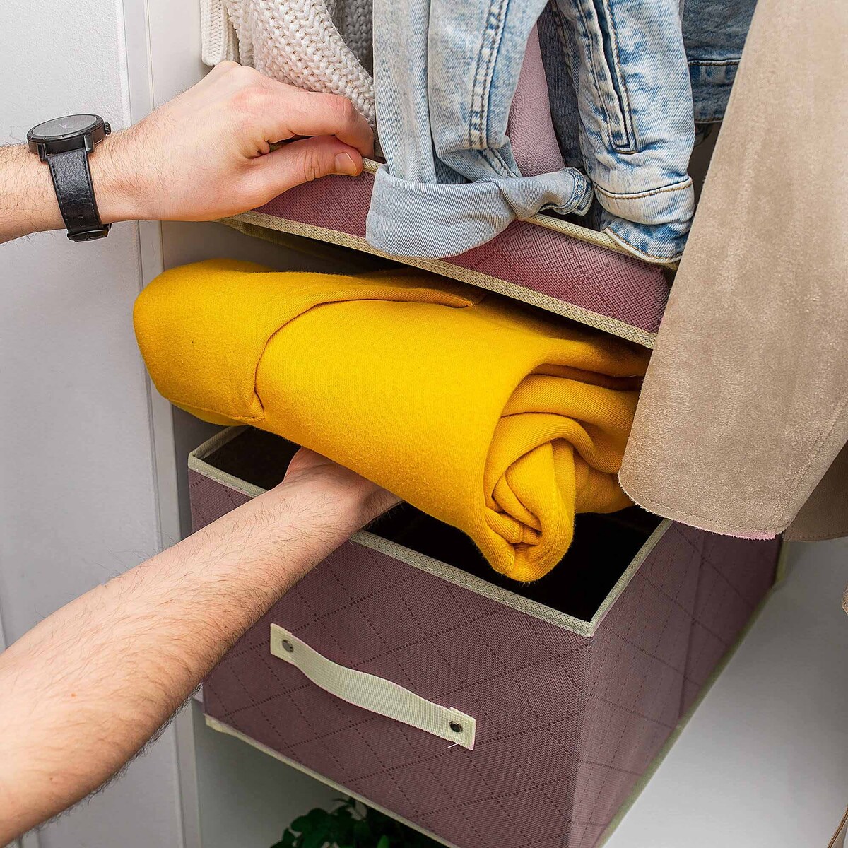 Organizer Do Szafy Na Ubrania Bieliznę Garderoby