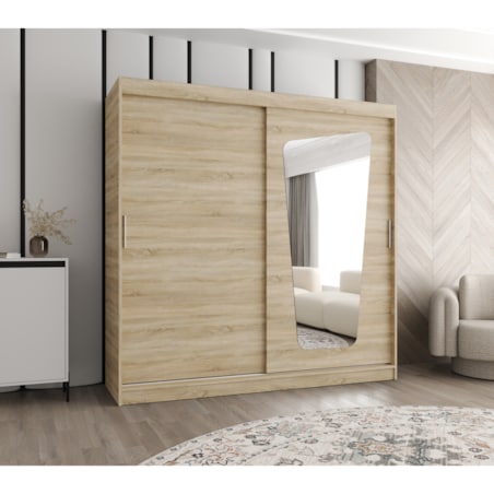 Szafa przesuwna MOKA 200 sonoma