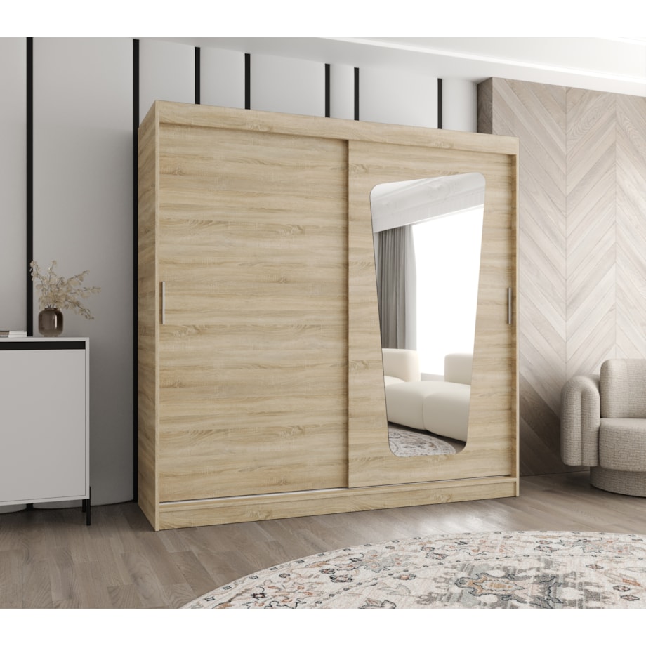 Szafa przesuwna MOKA 200 sonoma