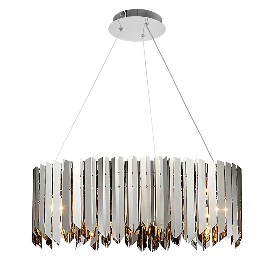 Lampa Sufitowa Wisząca App1763-8Cp Chrom, Metal