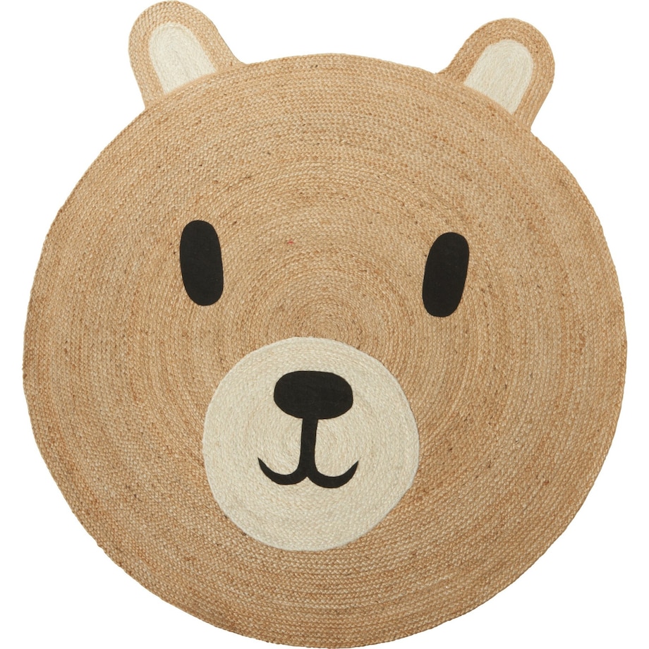 Dywan do pokoju dziecięcego Ø 117 cm ORSO BRUNO