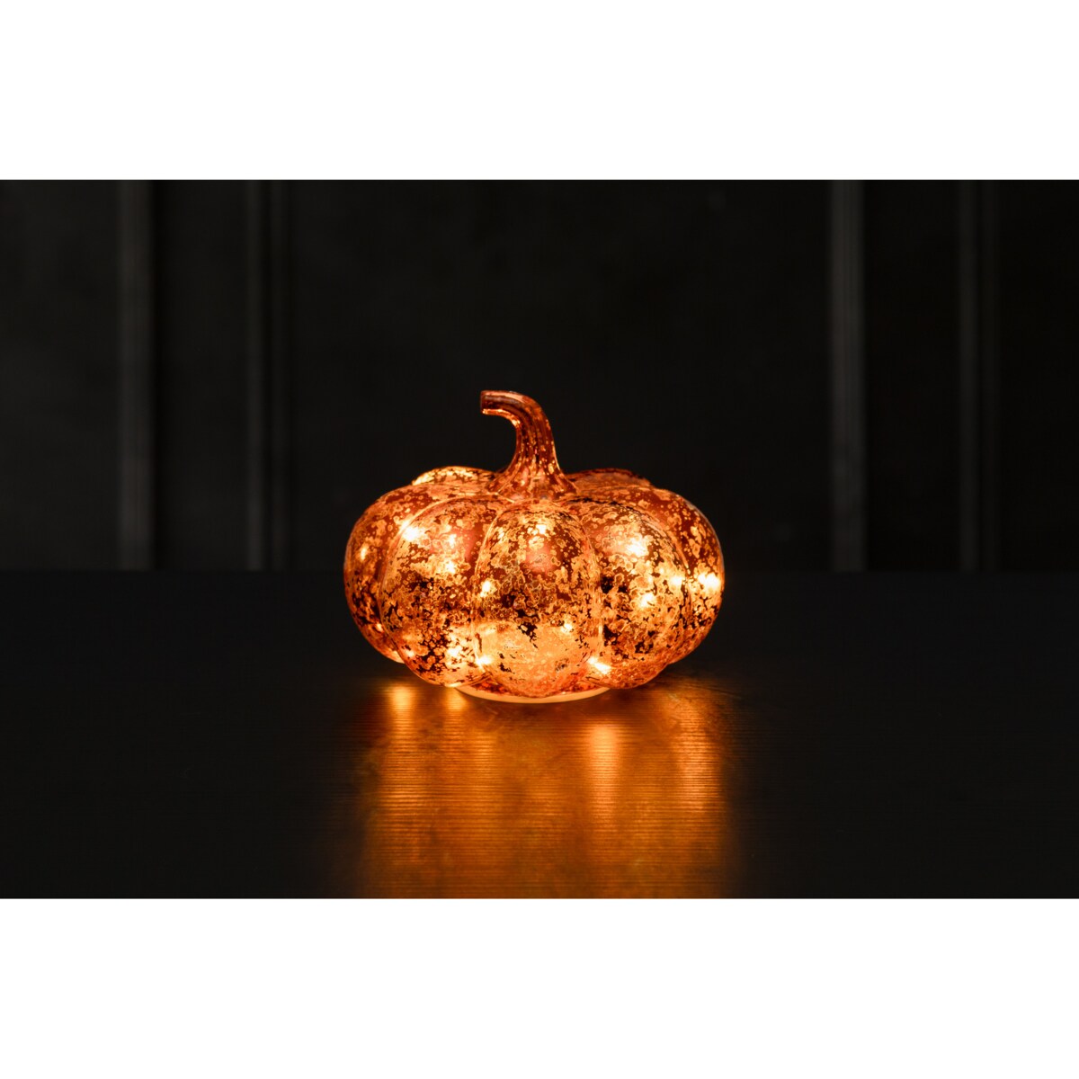 Dynia dekoracyjna podświetlana, 15 mikrodiod LED, Ø 18,5 x 15 cm