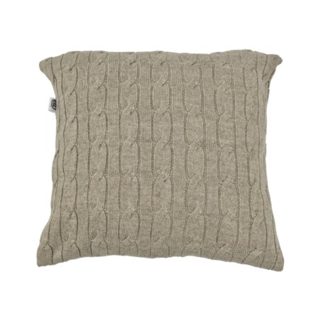 Poszewka dzianinowa na poduszkę 45x45 cm – VERONA LATTE