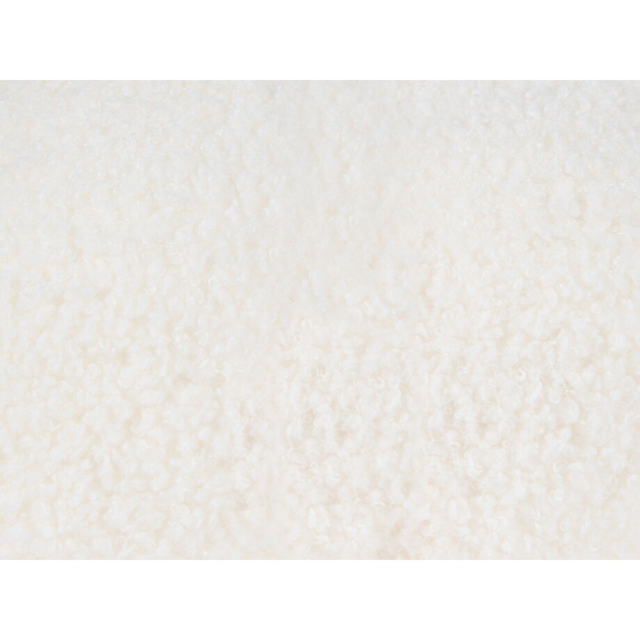 Poduszka dekoracyjna boucle dynia ⌀ 35 cm biała MUNCHKIN