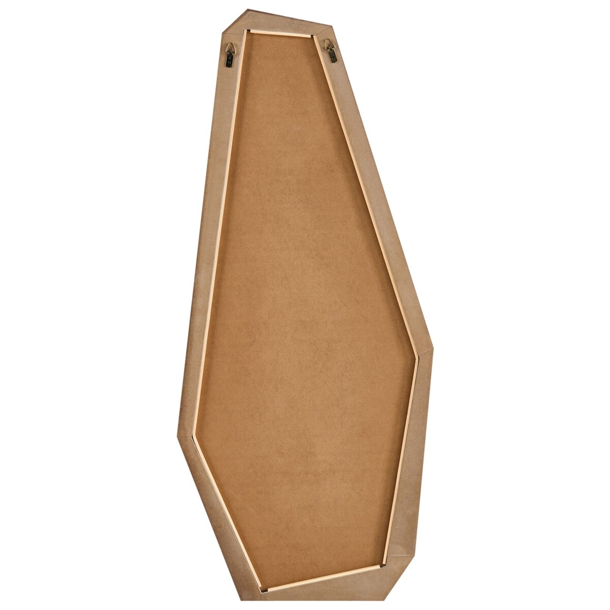 Lustro ścienne CHANU 44 cm 104 cm Srebrny