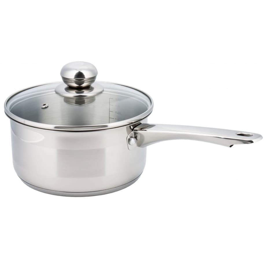 Rondel stalowy z pokrywką indukcja na gaz 2.0L 18cm KINGHOFF