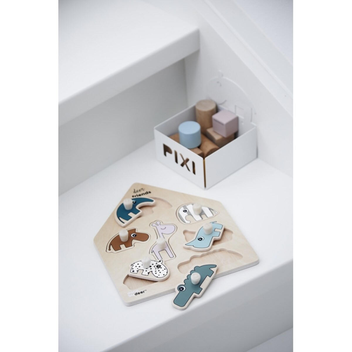 Done by Deer Puzzle Drewniane Deer Friends