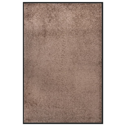 vidaXL Wycieraczka, brązowa, 80 x 120 cm