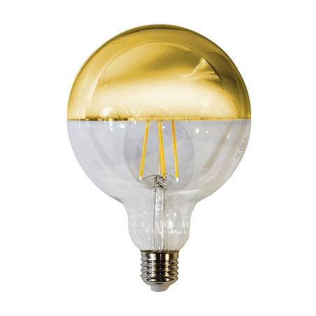 Złota żarówka filamentowa LED 4W G45 E27 2700K dekoracyjna