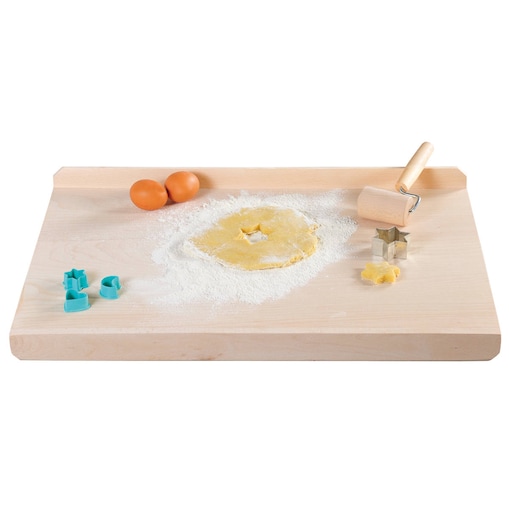 Stolnica kuchenna na blat, deska 2w1 z rantem, 58 x 38 cm, Kesper