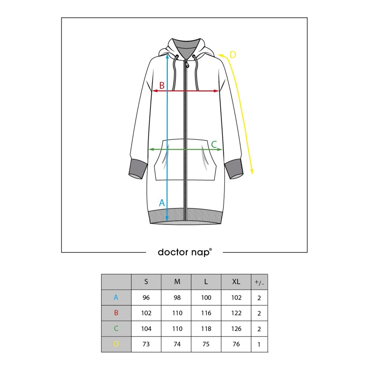 Szlafrok typu homewear z bawełny organicznej Wood