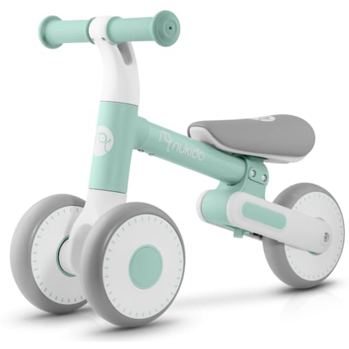 Rowerek biegowy trójkołowy Nukido jeździk dla dzieci turkusowy 760304