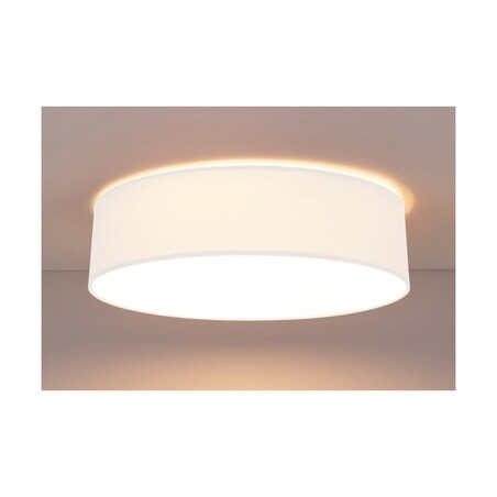 Lampa Sufitowa BRITOP Lighting 4xE27 Max.25W Subtelna Biała Tkanina, Polski Producent, 1 szt.