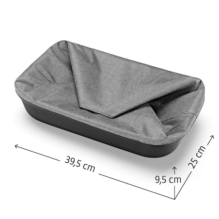 Koszyk SHOPPINGBASKET, twist silver