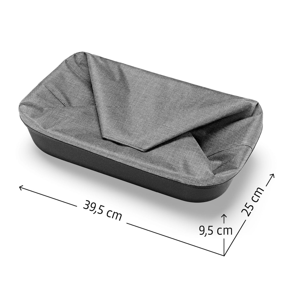 Koszyk SHOPPINGBASKET, twist silver