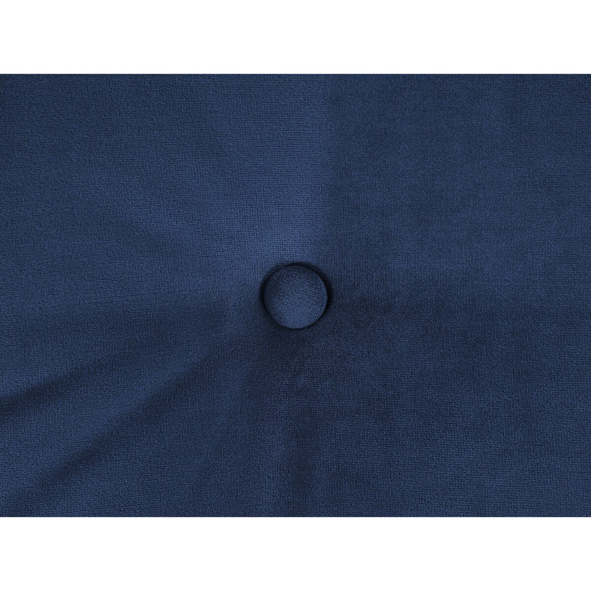 Sofa 3-osobowa welurowa niebieska LENVIK