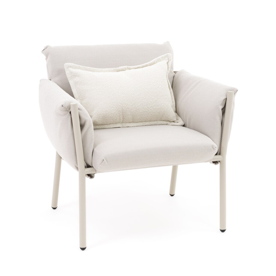 Zestaw mebli ogrodowych taras balkon aluminiowe TULUM beżowe