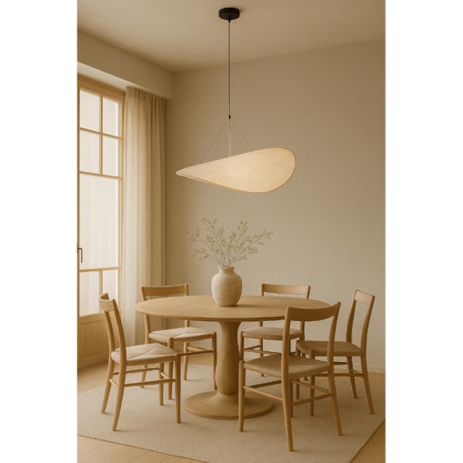 LAMPA WISZĄCA HIKARI S BIAŁA