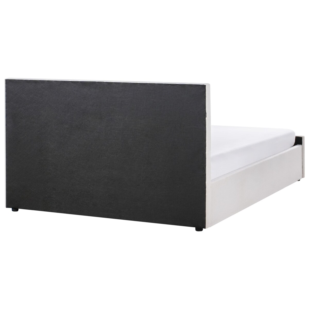 Łóżko z pojemnikiem AMIENS 180 x 200 cm Beżowy