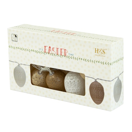 Girlanda Lampki Wielkanocne Światełka Jajka Pisanki 135 Cm Na Baterie