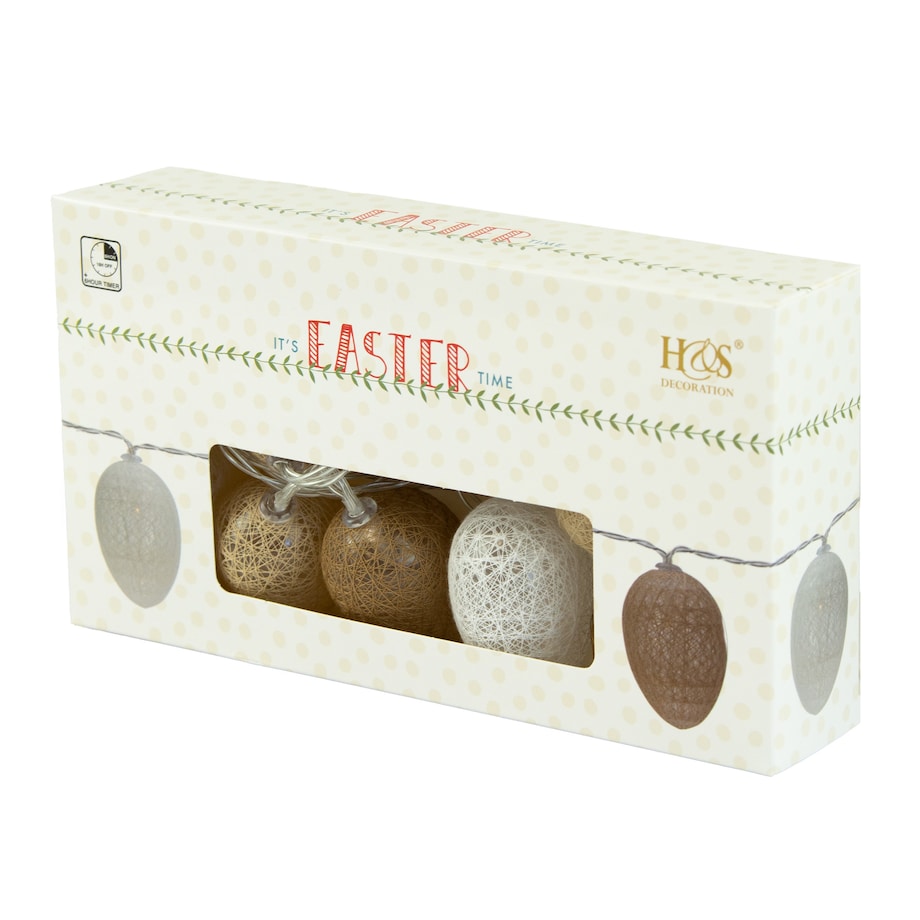 Girlanda Lampki Wielkanocne Światełka Jajka Pisanki 135 Cm Na Baterie