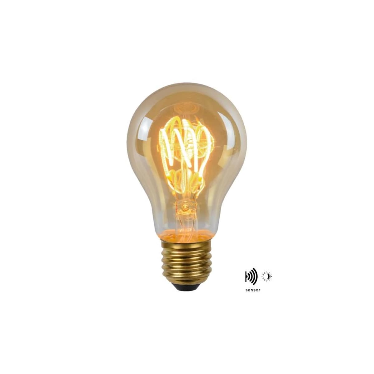 Żarówka LED E27 4W z czujnikiem zmierzchu 2200K 230 lm Lucide 49042/04/62