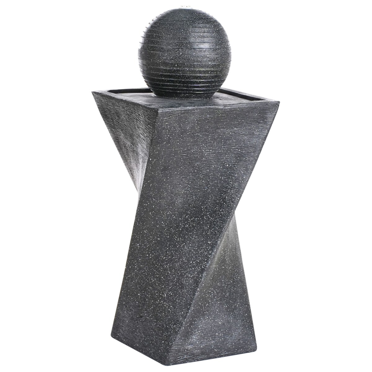 Fontanna ogrodowa LED ACQUACHETA Grafitowy