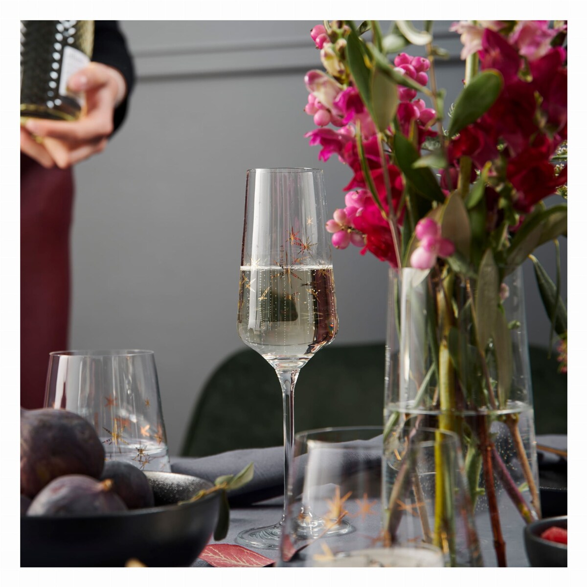 Zestaw 2 kieliszków do szampana Celebration, Sonja Eikler