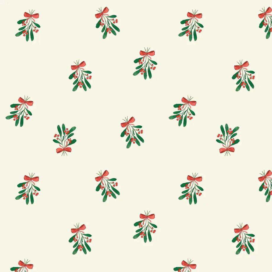 Podkładki świąteczne - Świąteczna kokardka