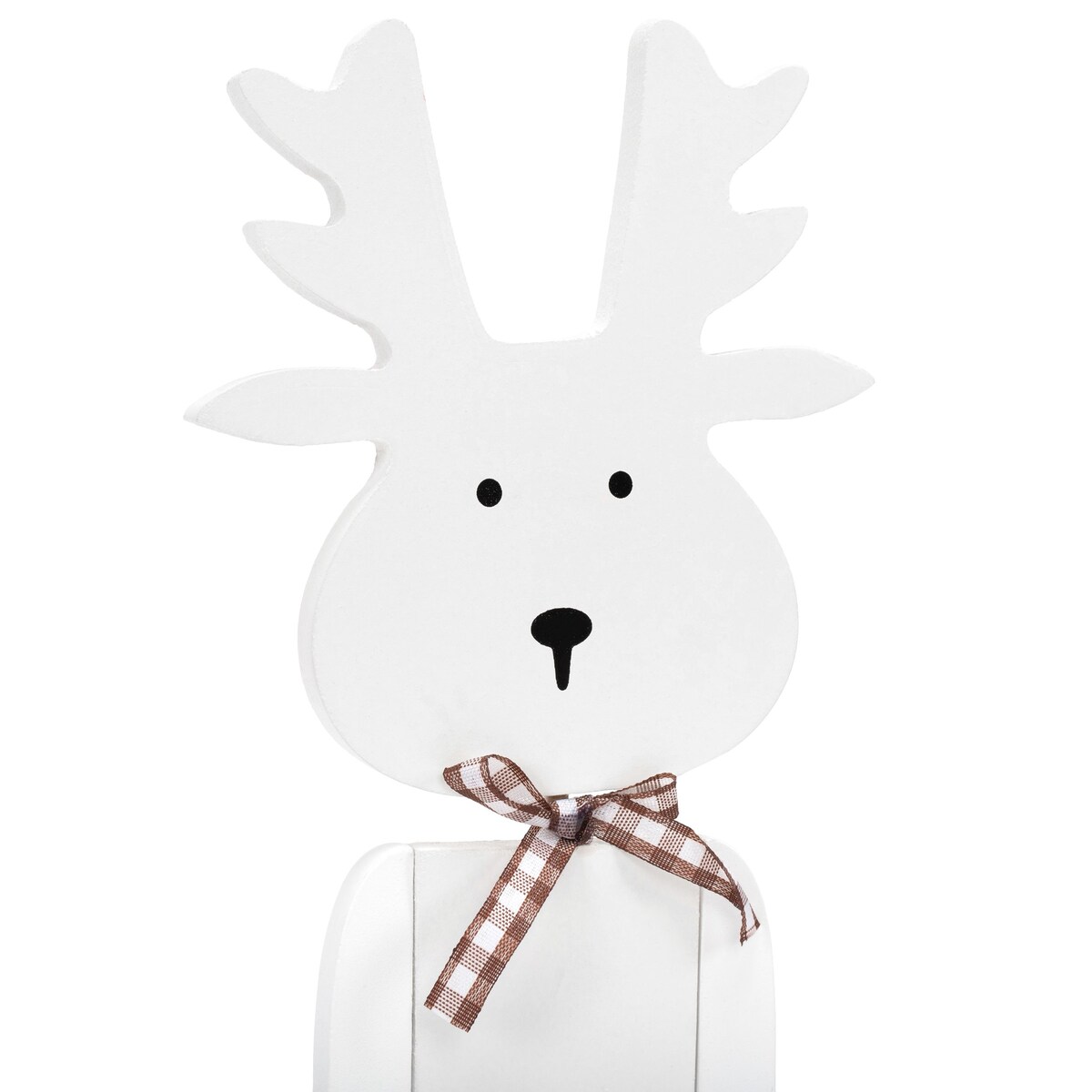 Drewniany Renifer Świąteczny 35cm 301036
