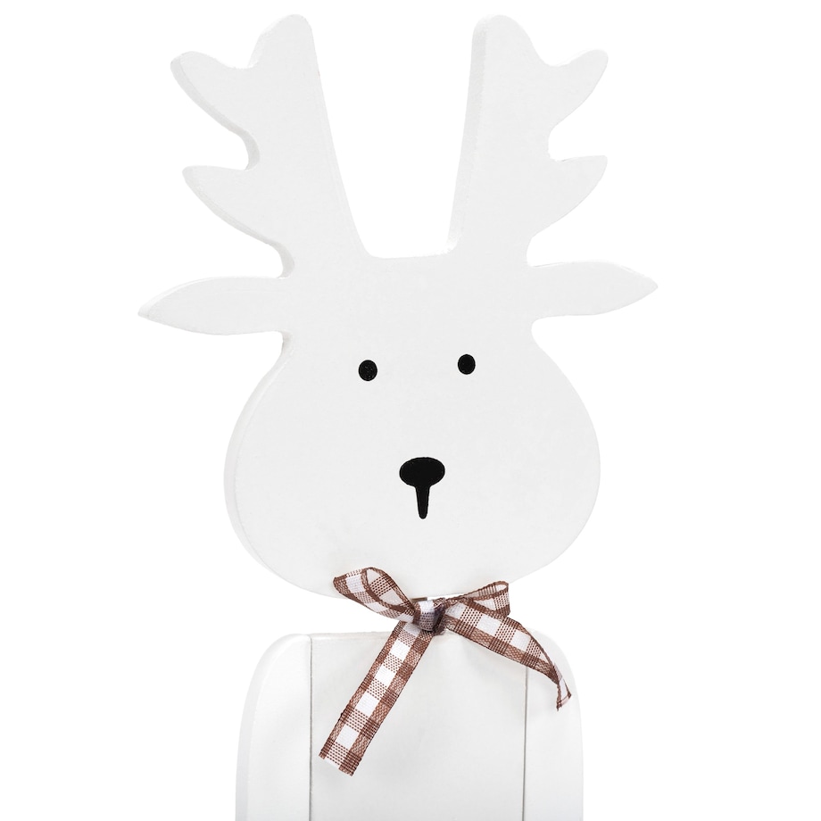 Drewniany Renifer Świąteczny 35cm 301036