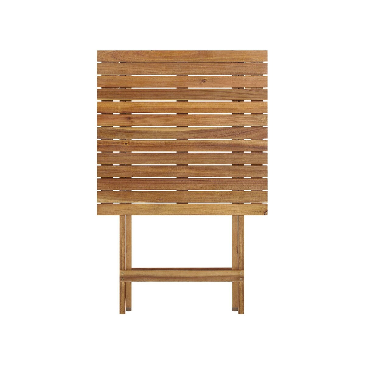 Zestaw mebli balkonowych drewniany jasny TERNI