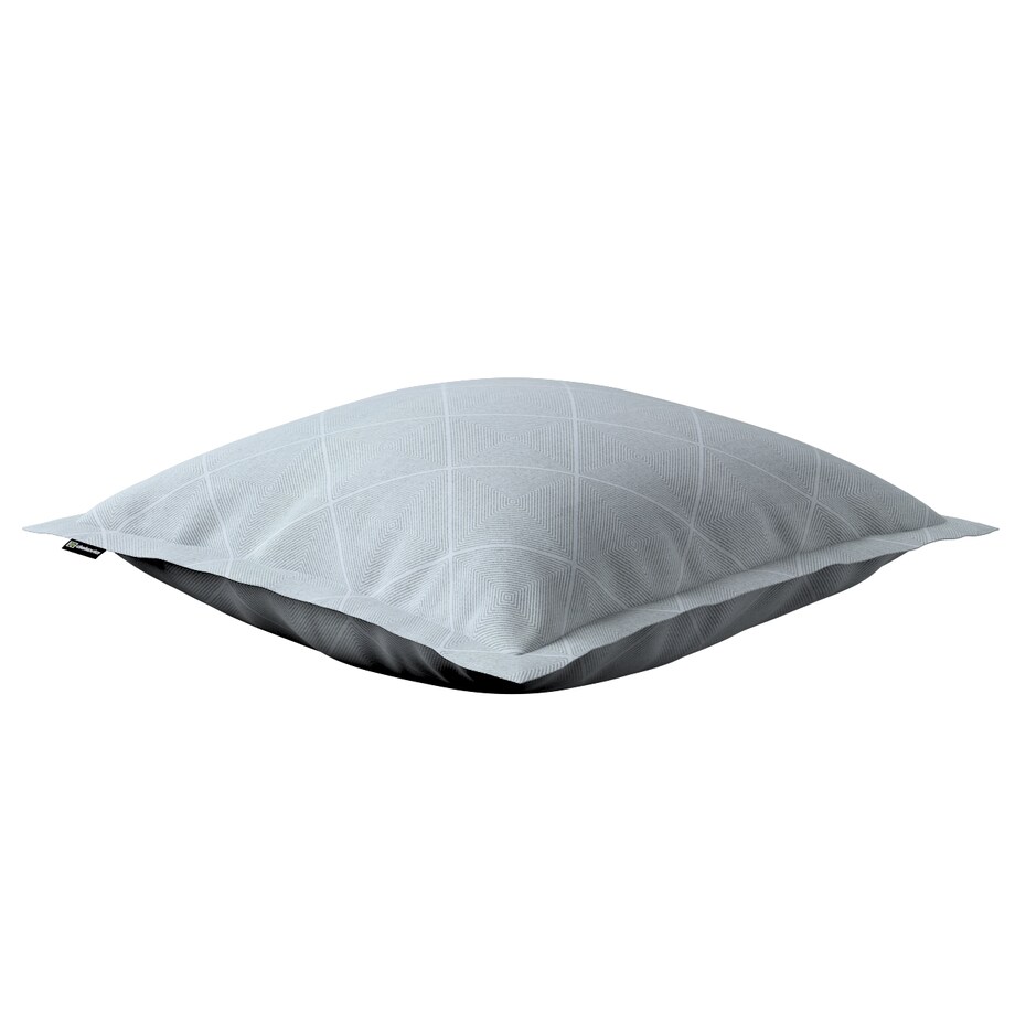 Poszewka Mona na poduszkę 45x45 szaro-srebrne romby