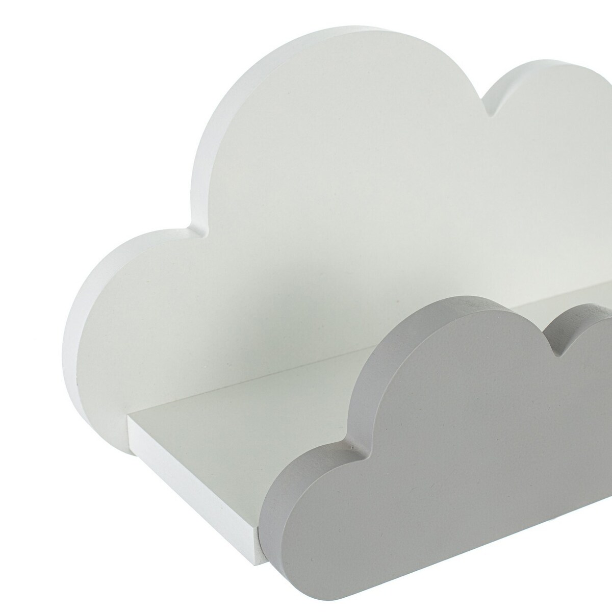 Półka Clouds Premium 38x16x19cm grey, 38 x 16 x 19 cm