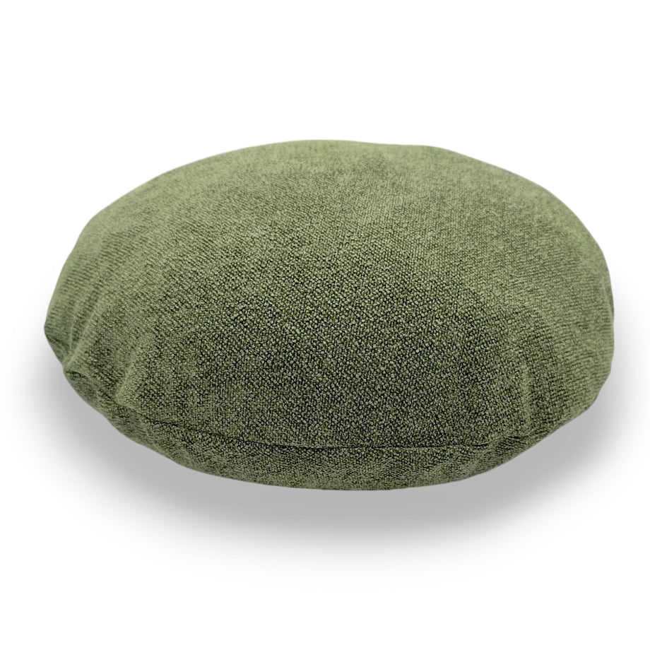 Okrągła zielona poduszka dekoracyjna 45 cm Ronda