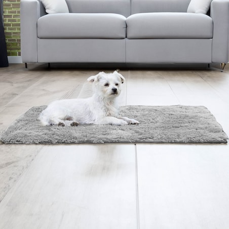 Legowisko Mata Dla Psa M Futrzane Pluszowe Antyalergiczne Materac 60X80 Cm