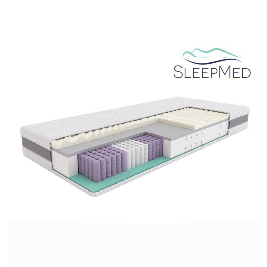 SLEEPMED HYBRID PREMIUM – materac multipocket, sprężynowy