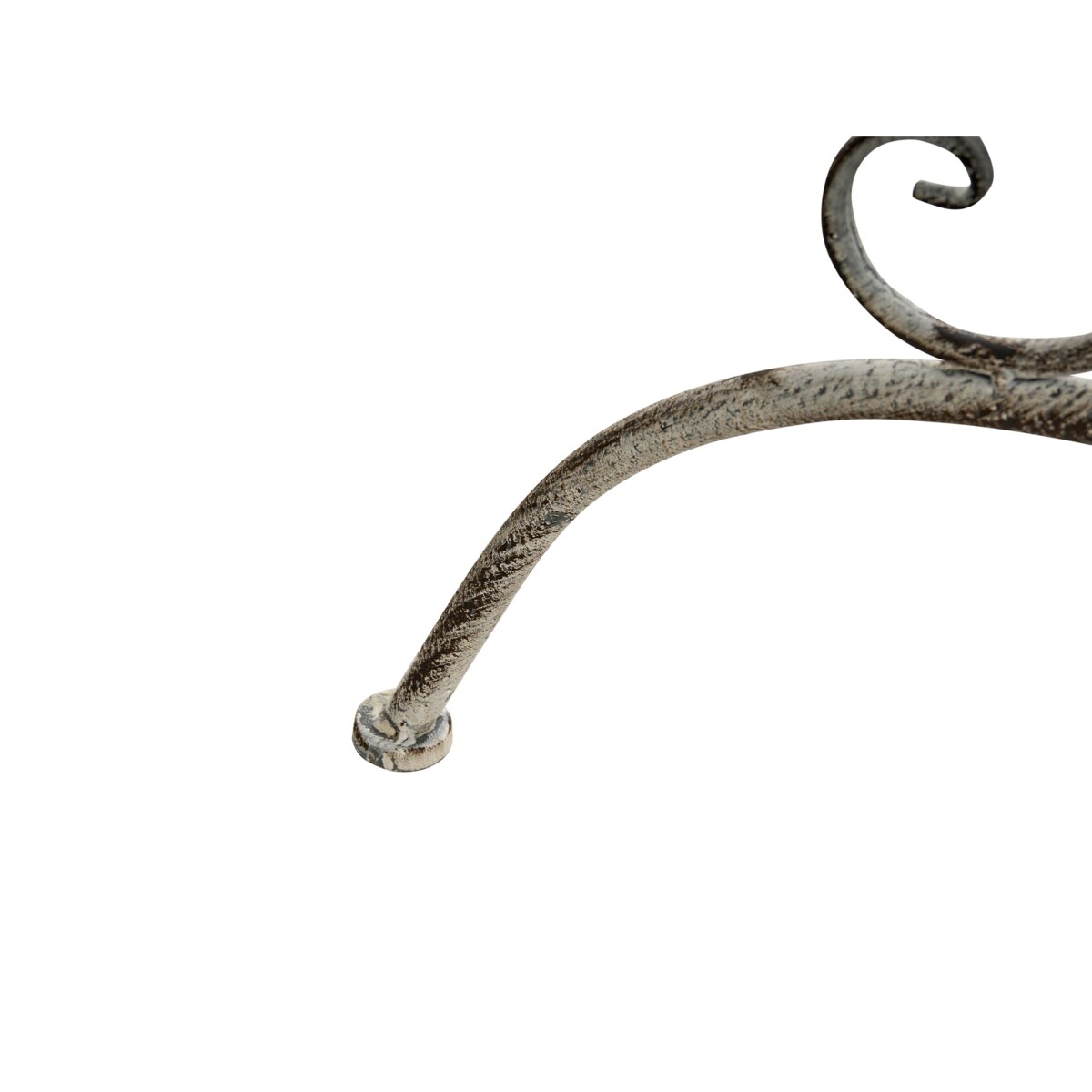 Stolik bistro NURRA 36 x 80 cm Metal Szary