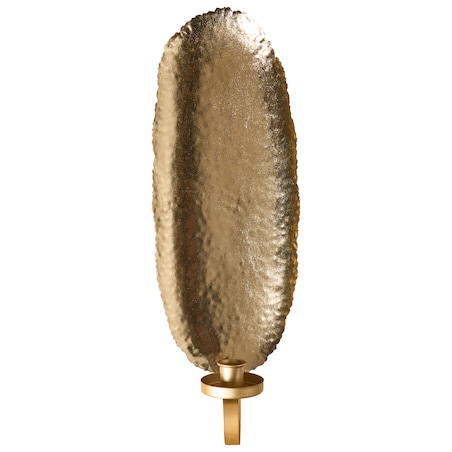 Zestaw 2 świeczników wiszących FEIJO Metal 44 cm Złoty