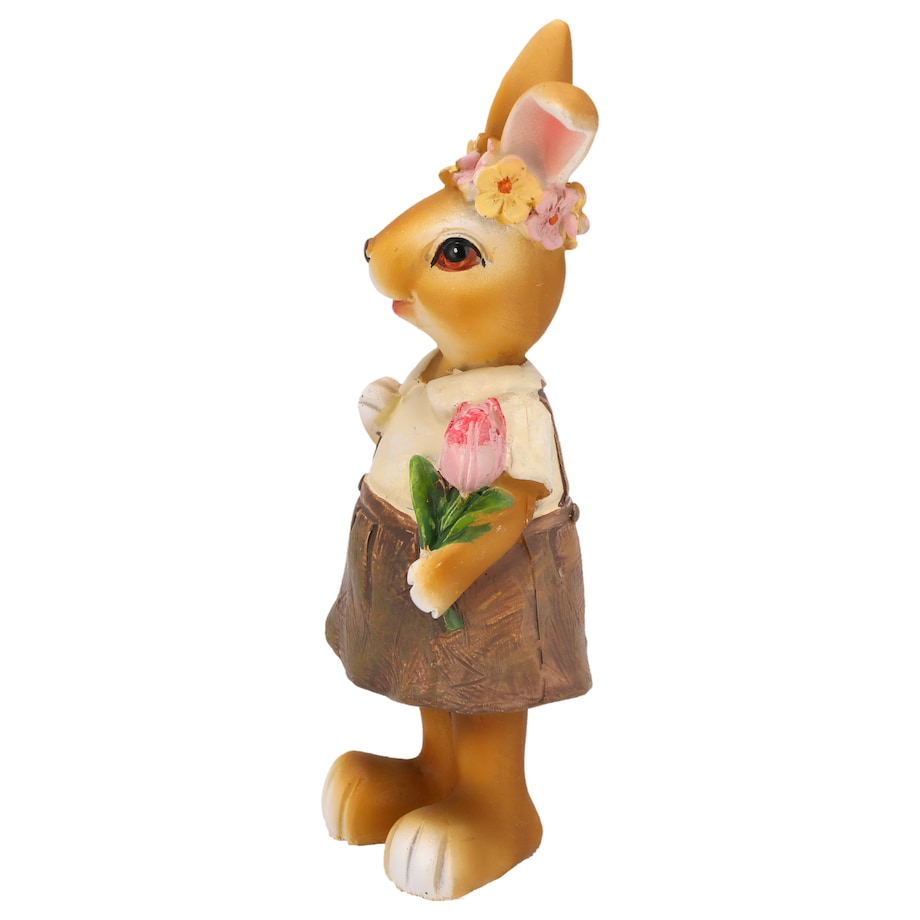 Zając ceramiczny wielkanocny figurka na Wielkanoc