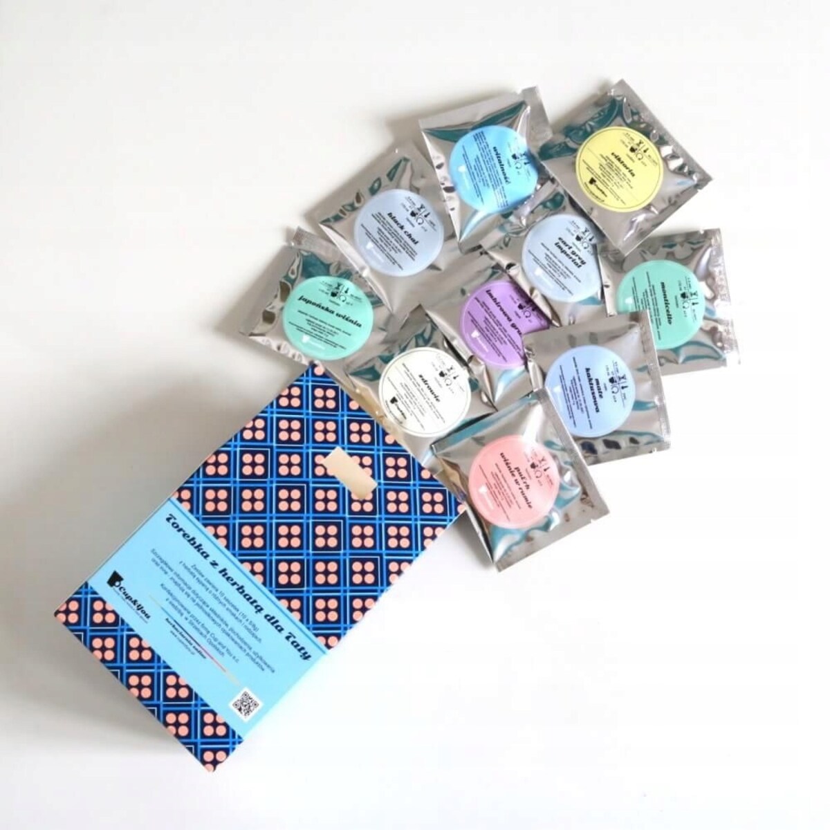 Zestaw prezentowy BOX na DZIEŃ OJCA prezent upominek dla TATY kawy herbaty