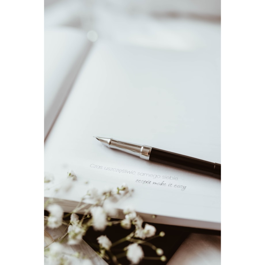 Zestaw piór atramentowych z etui – BLACK&GOLD