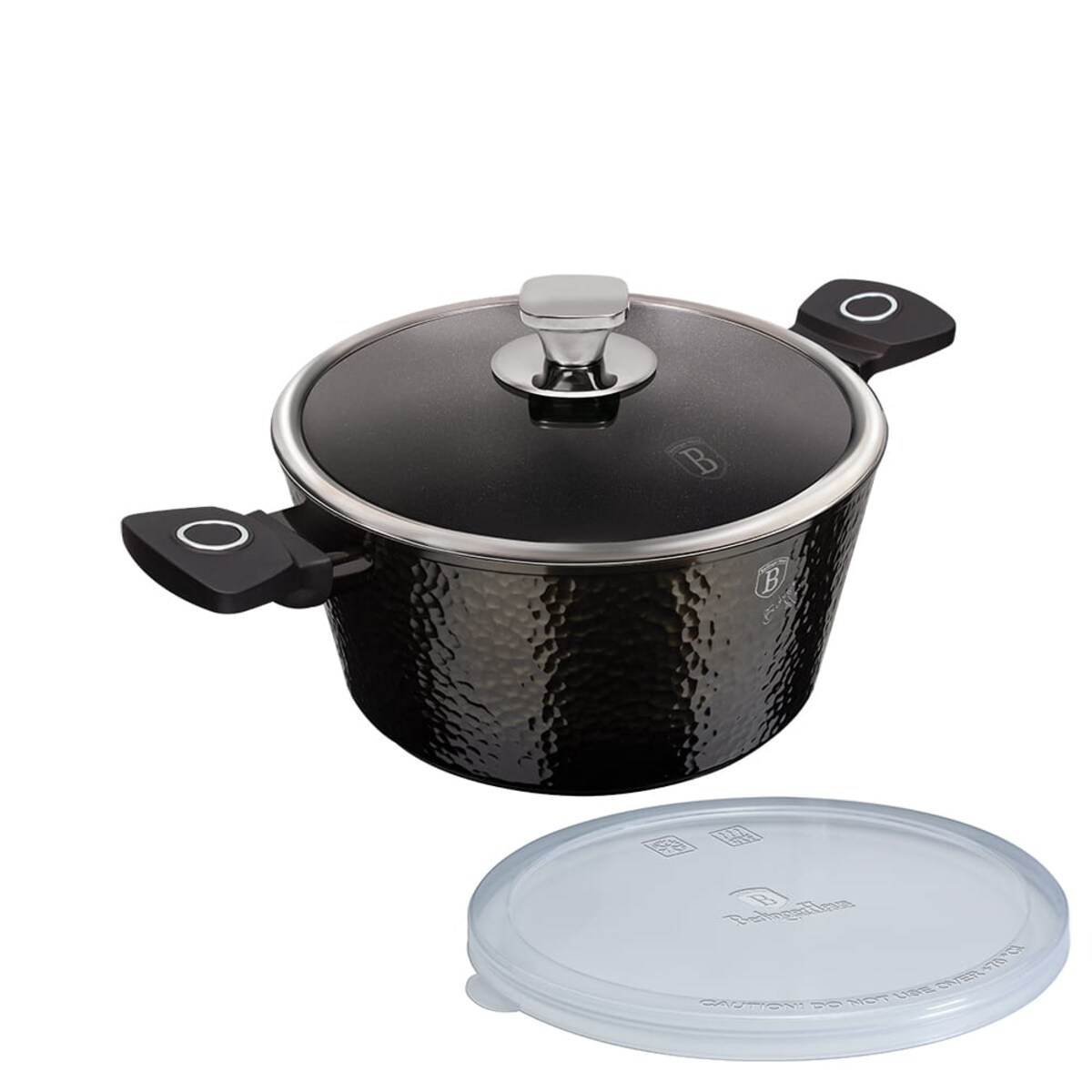 Garnek tytanowy 24cm 4.1L BERLINGER HAUS primal gloss