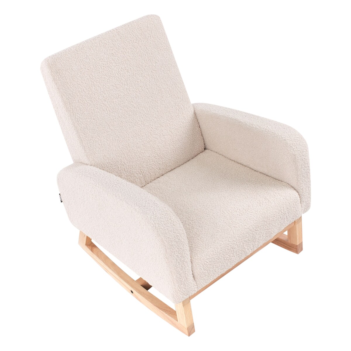 Bujak na biegunach NORBY Boucle Jasnobeżowy