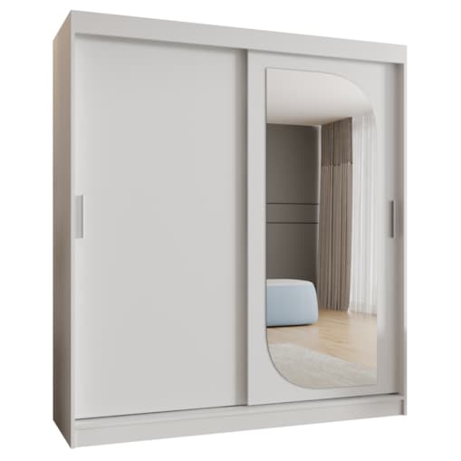 Szafa przesuwna LUCY 180 biały