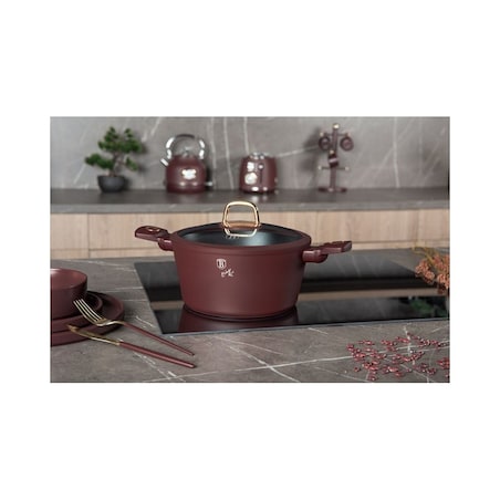 Garnek z pokrywką 30cm BerlingerHaus Leonardo Collection BH-8043