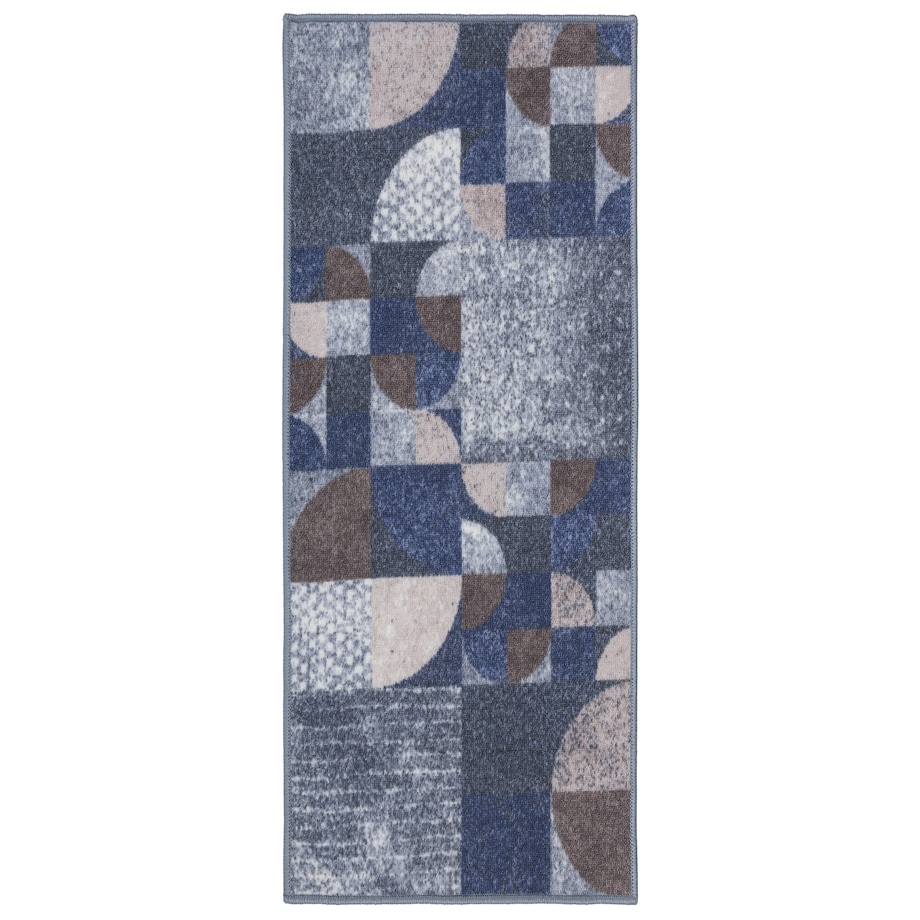 Chodnik Antypoślizgowy Vita 80x200 cm Abstrakcja Szary