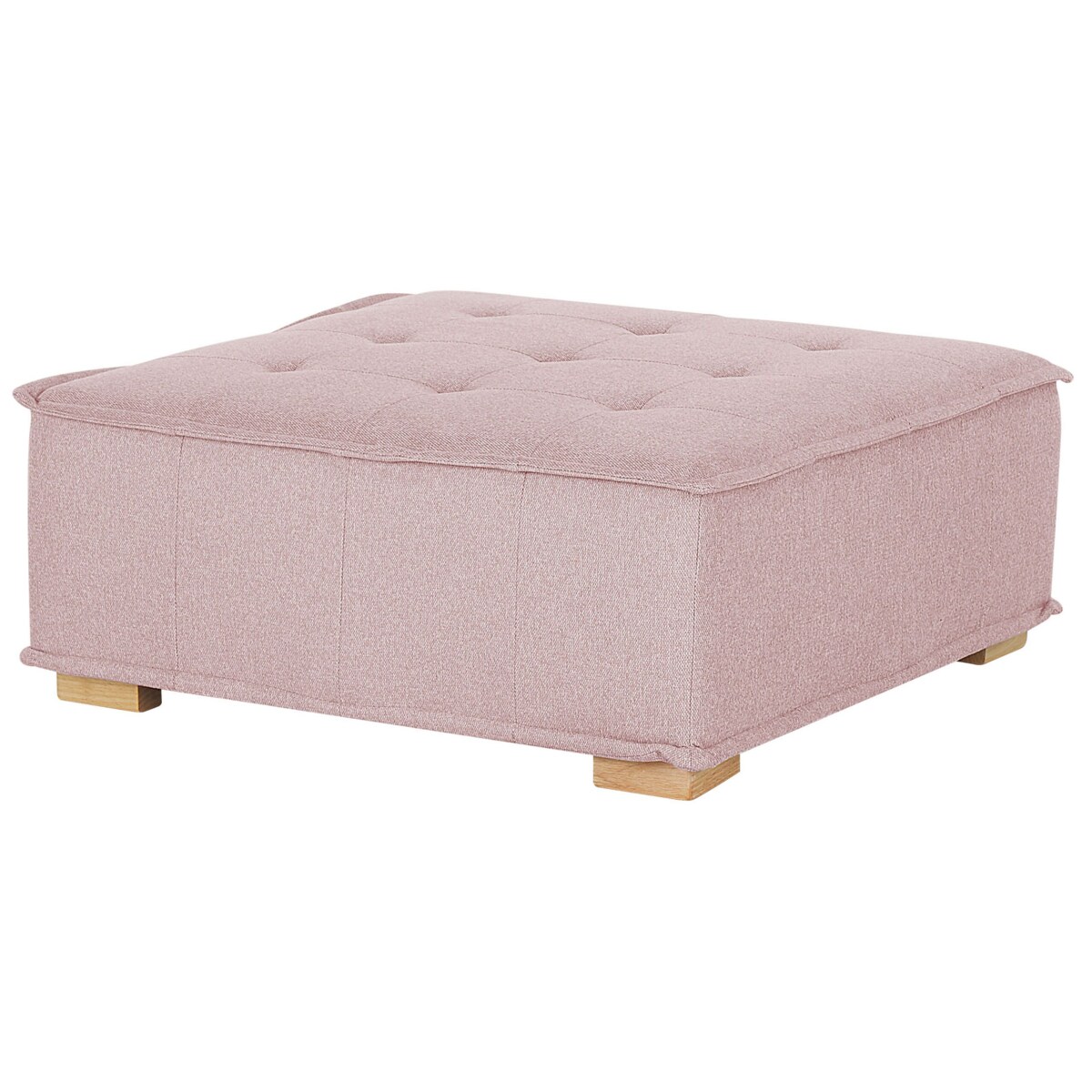 Modułowy komplet wypoczynkowy 4-osobowy różowy TIBRO